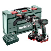 Metabo Brushless Combo Set 2.1.15: SB 18 LTX BL I + SSD 18 LTX 200 BL, 2 x 18V LiHD 5.5Ah, ASC 55 + metaBOX 145L £349.95